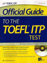 Official Guide to the toefl itp test
